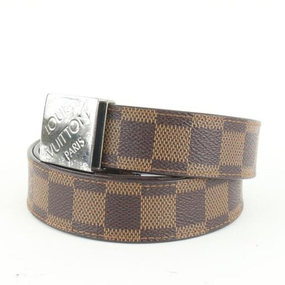 Louis Vuitton 90/36 Damier Ebene Belt 16lv31 main image 7